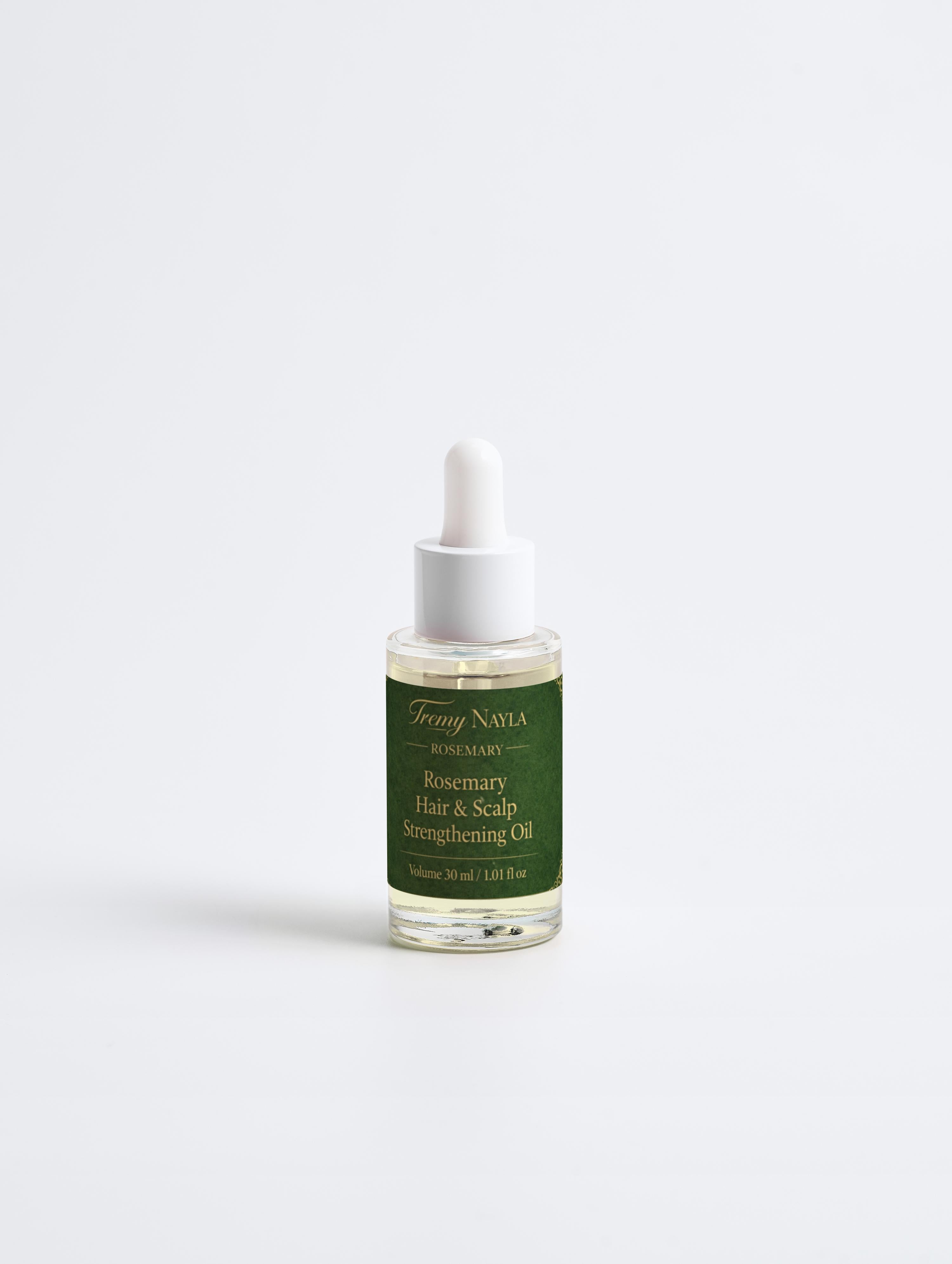 Tremy Nayla rosemary hair growth oil bottle 
