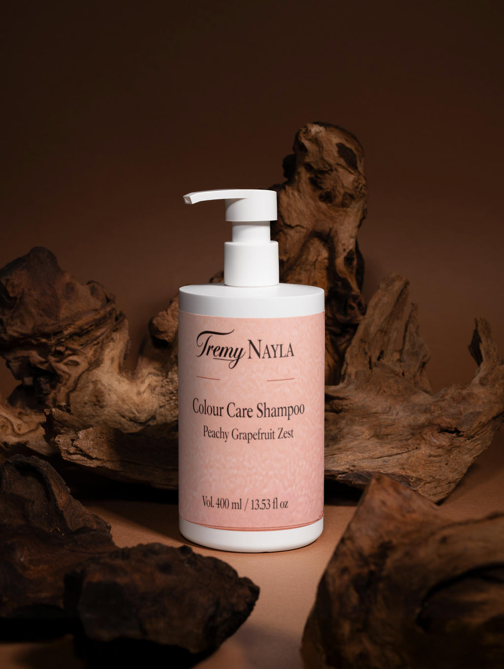 Tremy Nayla colour care shampoo for coloured hair with peachy grapefruit zest

