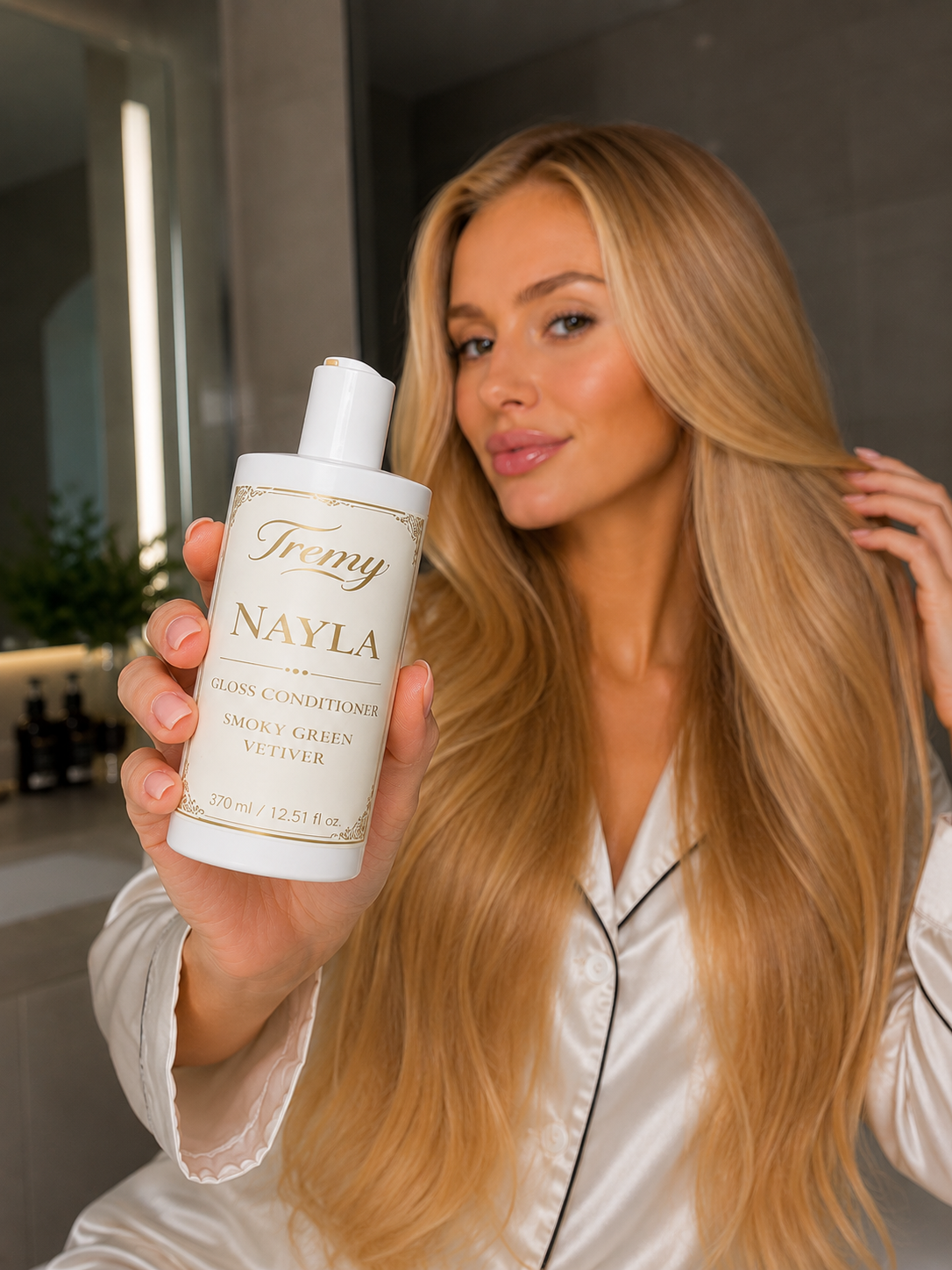 Gloss Conditioner, Smoky Green Vetiver | 370ml
