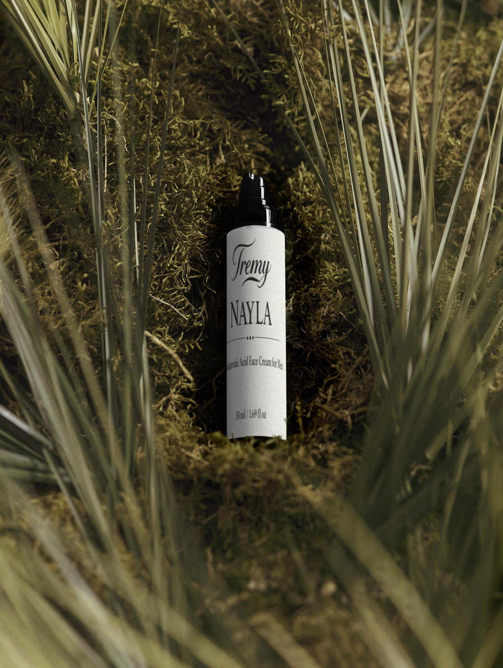 Tremy Nayla Hyaluronic Acid Face Cream for Men for deep hydration and smooth skin