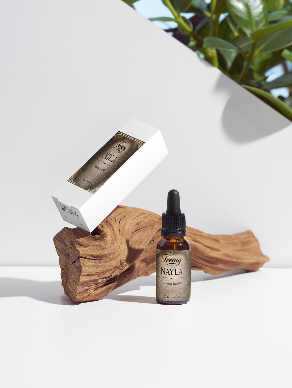 Tremy Nayla Softening Beard Oil for beard hydration and grooming