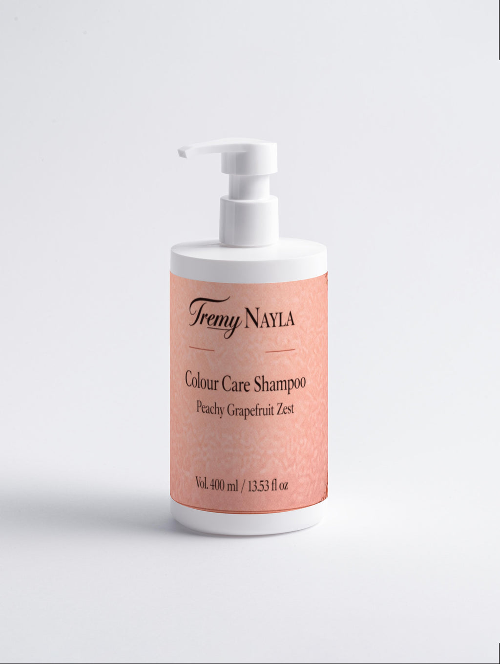 Tremy Nayla colour care shampoo for coloured hair with peachy grapefruit zest

